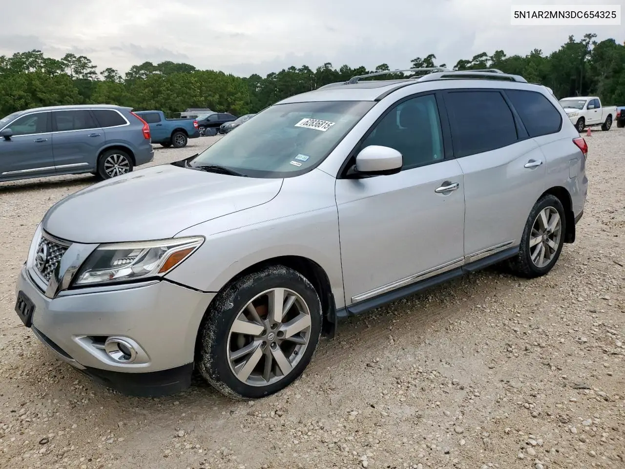 2013 Nissan Pathfinder S VIN: 5N1AR2MN3DC654325 Lot: 62836815