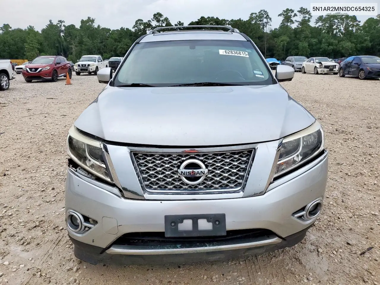 2013 Nissan Pathfinder S VIN: 5N1AR2MN3DC654325 Lot: 62836815