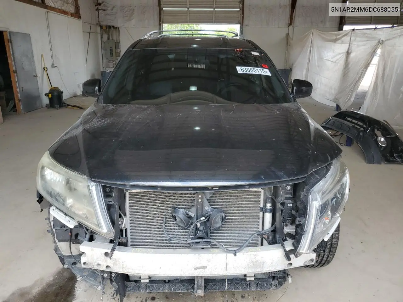 2013 Nissan Pathfinder S VIN: 5N1AR2MM6DC688055 Lot: 63065115
