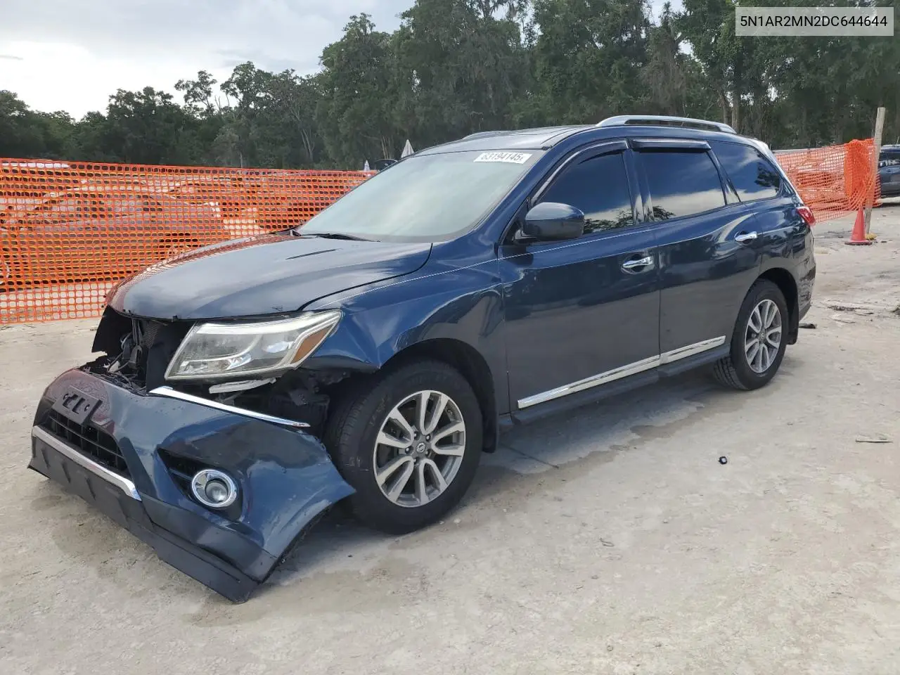 2013 Nissan Pathfinder S VIN: 5N1AR2MN2DC644644 Lot: 63194145