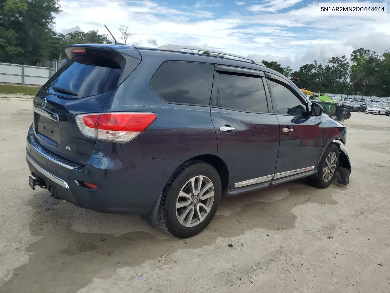 2013 Nissan Pathfinder S VIN: 5N1AR2MN2DC644644 Lot: 63194145