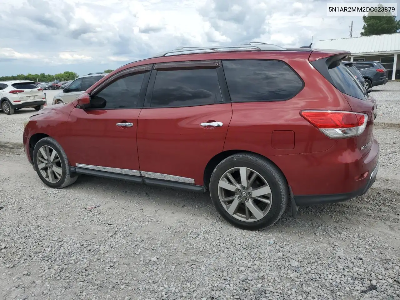 2013 Nissan Pathfinder S VIN: 5N1AR2MM2DC623879 Lot: 63420305