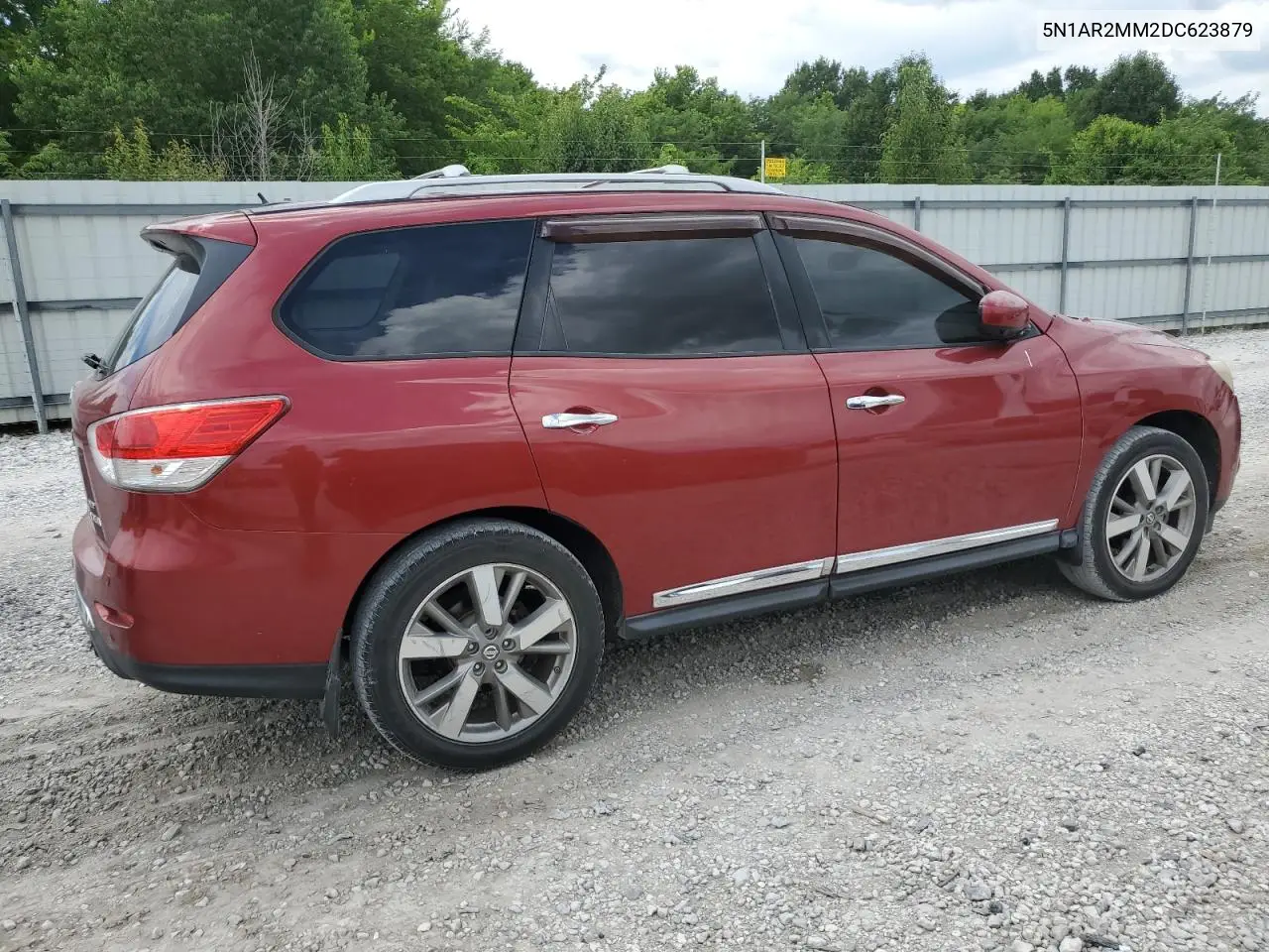 2013 Nissan Pathfinder S VIN: 5N1AR2MM2DC623879 Lot: 63420305