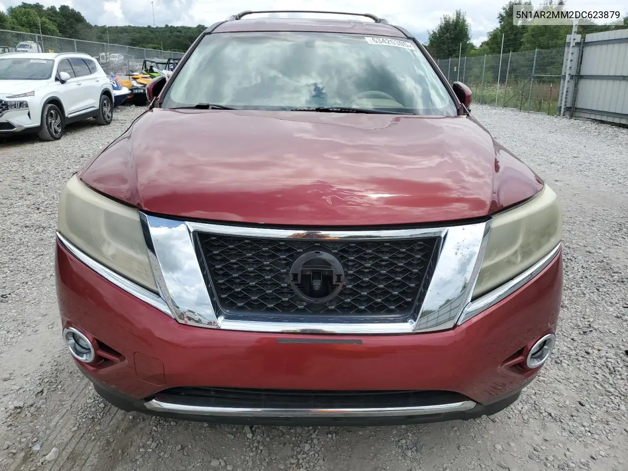 2013 Nissan Pathfinder S VIN: 5N1AR2MM2DC623879 Lot: 63420305