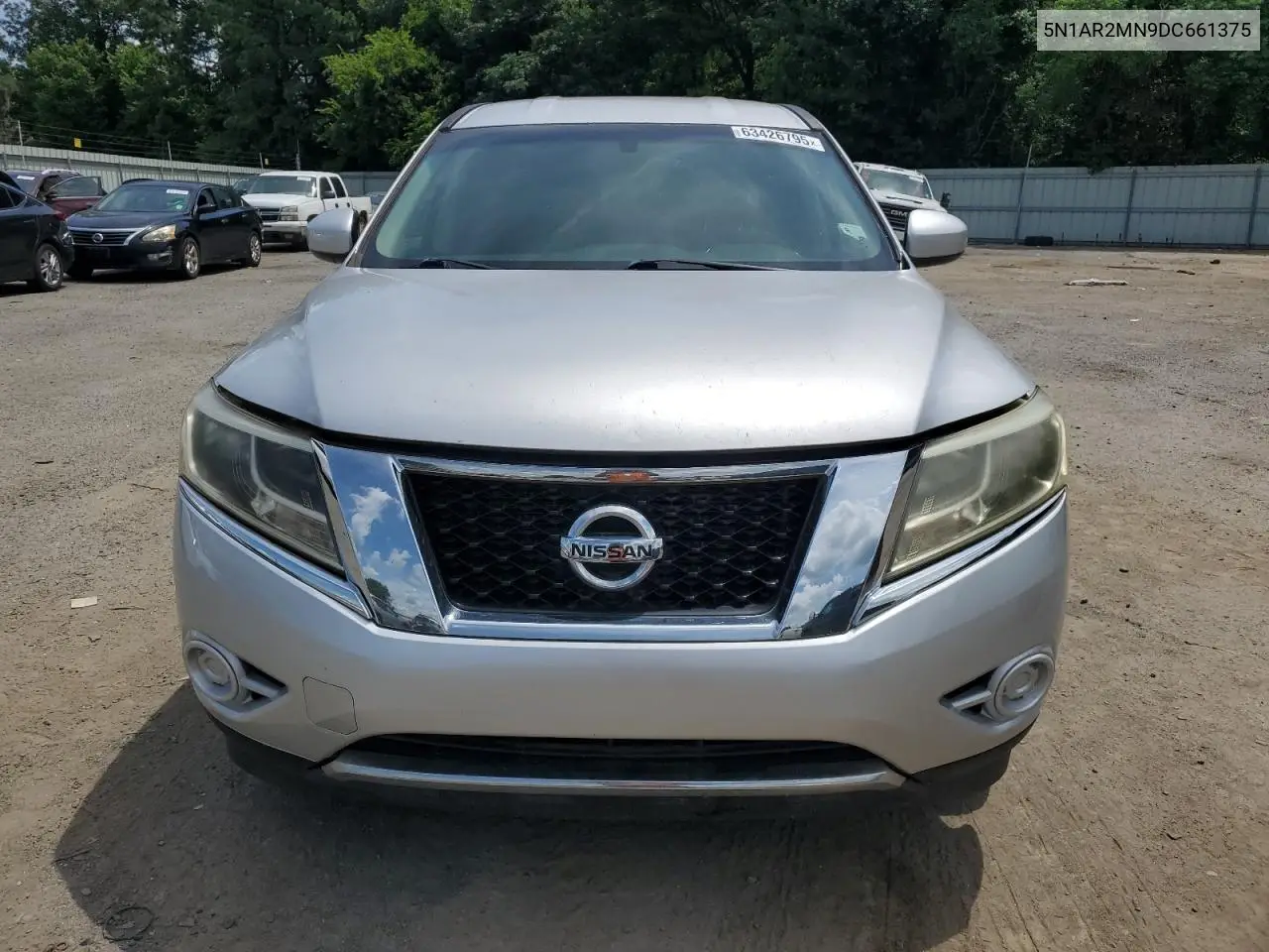 2013 Nissan Pathfinder S VIN: 5N1AR2MN9DC661375 Lot: 63426795