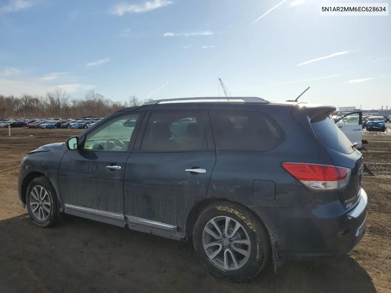 2014 Nissan Pathfinder S VIN: 5N1AR2MM6EC628634 Lot: 48246815