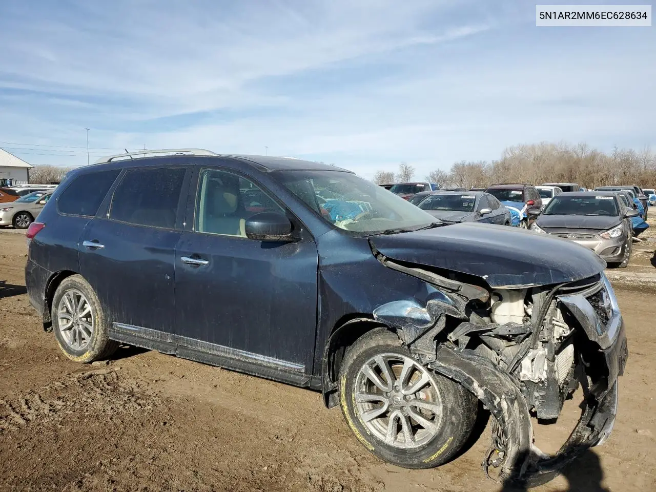 2014 Nissan Pathfinder S VIN: 5N1AR2MM6EC628634 Lot: 48246815