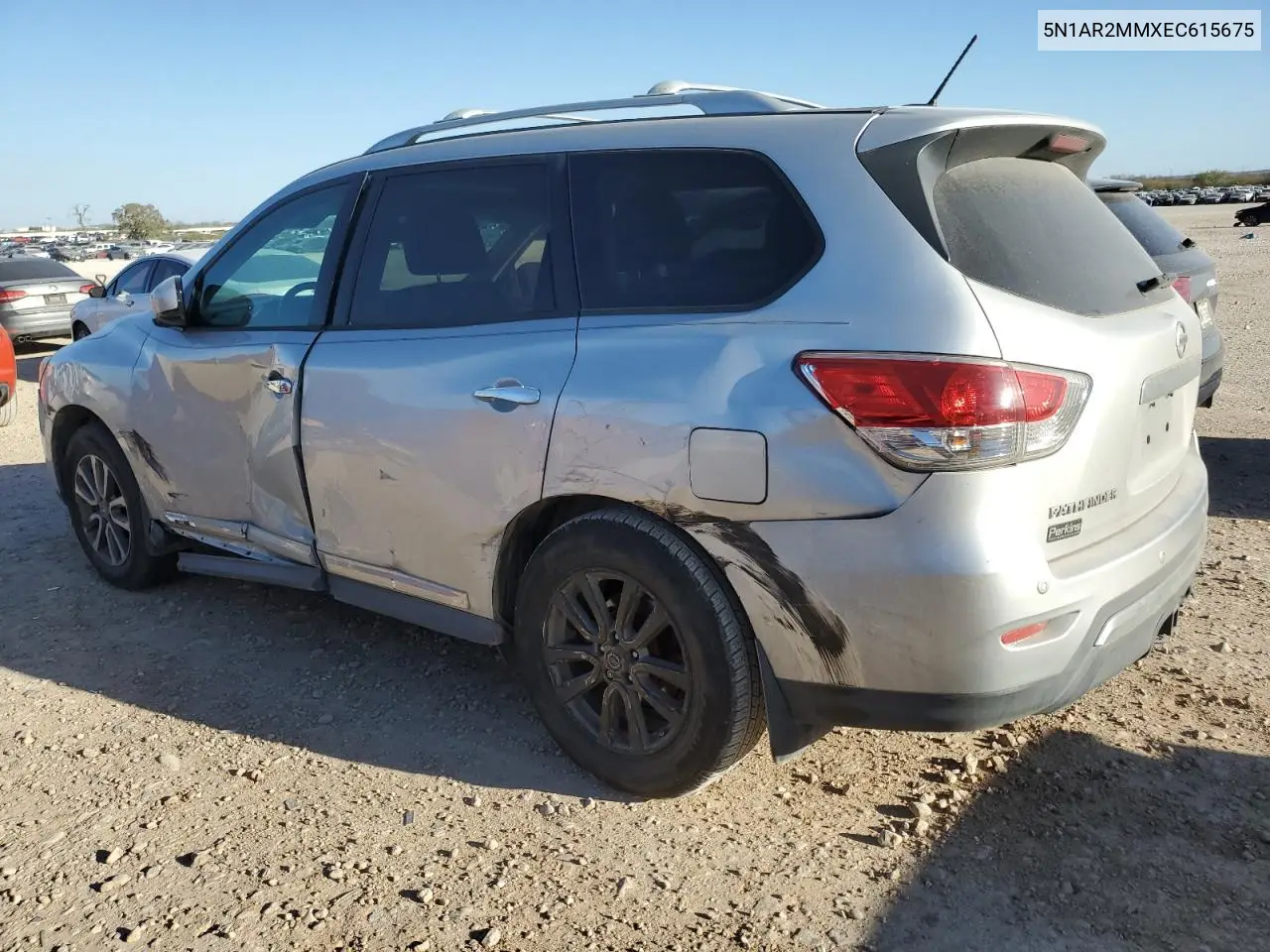 2014 Nissan Pathfinder S VIN: 5N1AR2MMXEC615675 Lot: 48381195