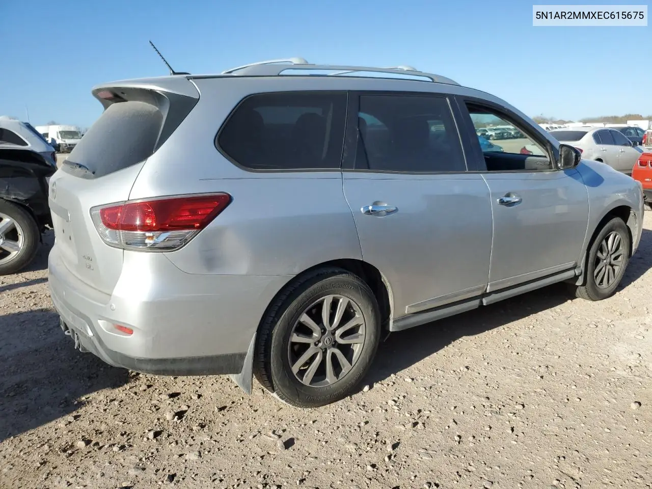 2014 Nissan Pathfinder S VIN: 5N1AR2MMXEC615675 Lot: 48381195