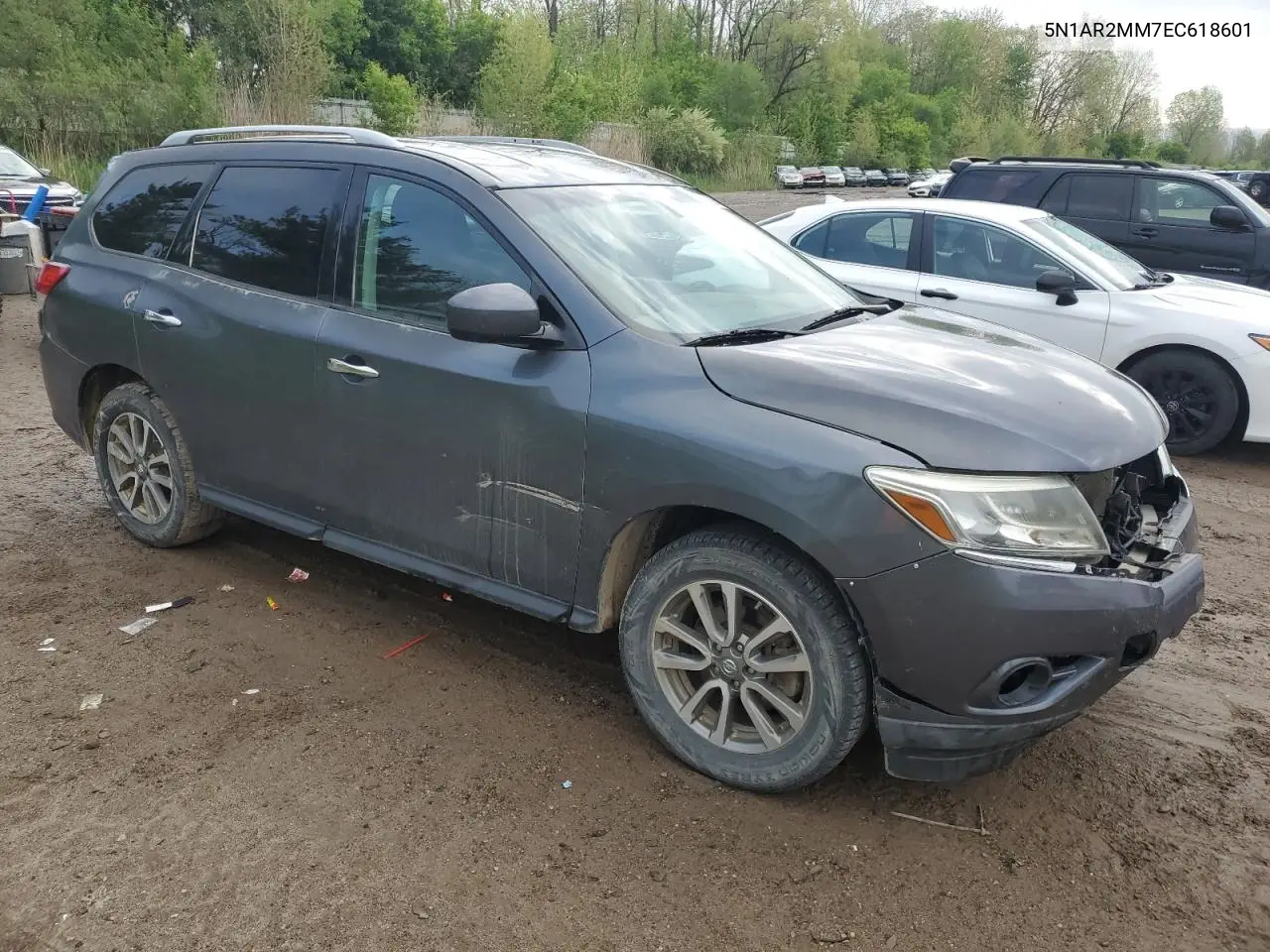 2014 Nissan Pathfinder S VIN: 5N1AR2MM7EC618601 Lot: 56364865