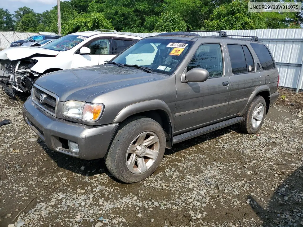 2014 Nissan Pathfinder Le VIN: JN8DR09Y33W816075 Lot: 63183085
