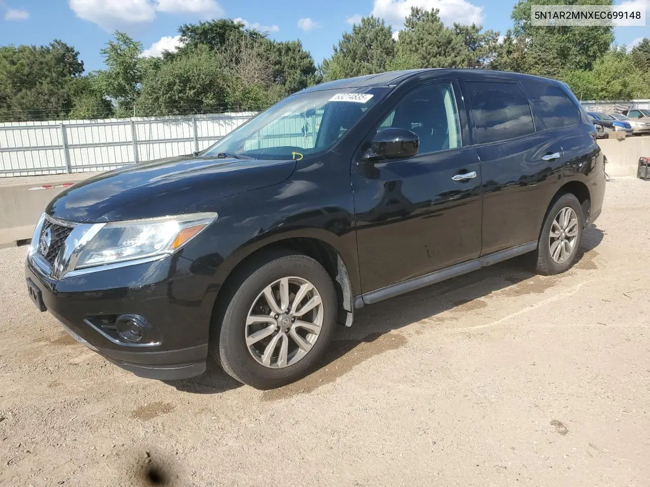 2014 Nissan Pathfinder S VIN: 5N1AR2MNXEC699148 Lot: 63214835