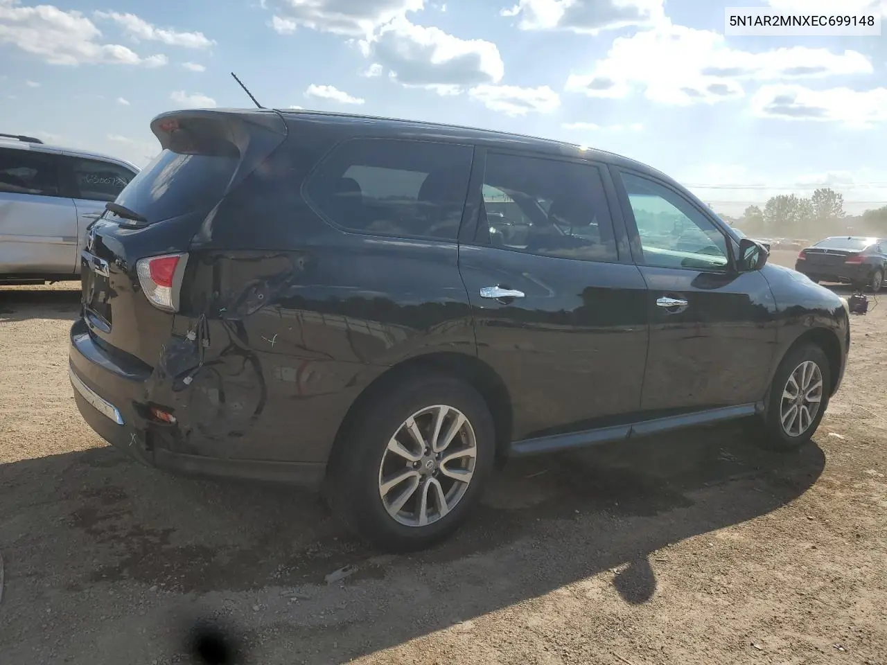 2014 Nissan Pathfinder S VIN: 5N1AR2MNXEC699148 Lot: 63214835