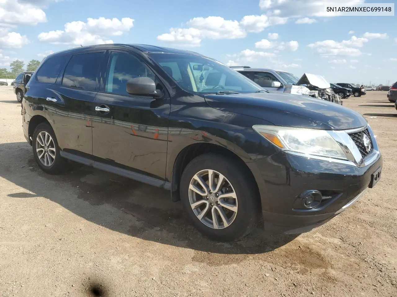2014 Nissan Pathfinder S VIN: 5N1AR2MNXEC699148 Lot: 63214835