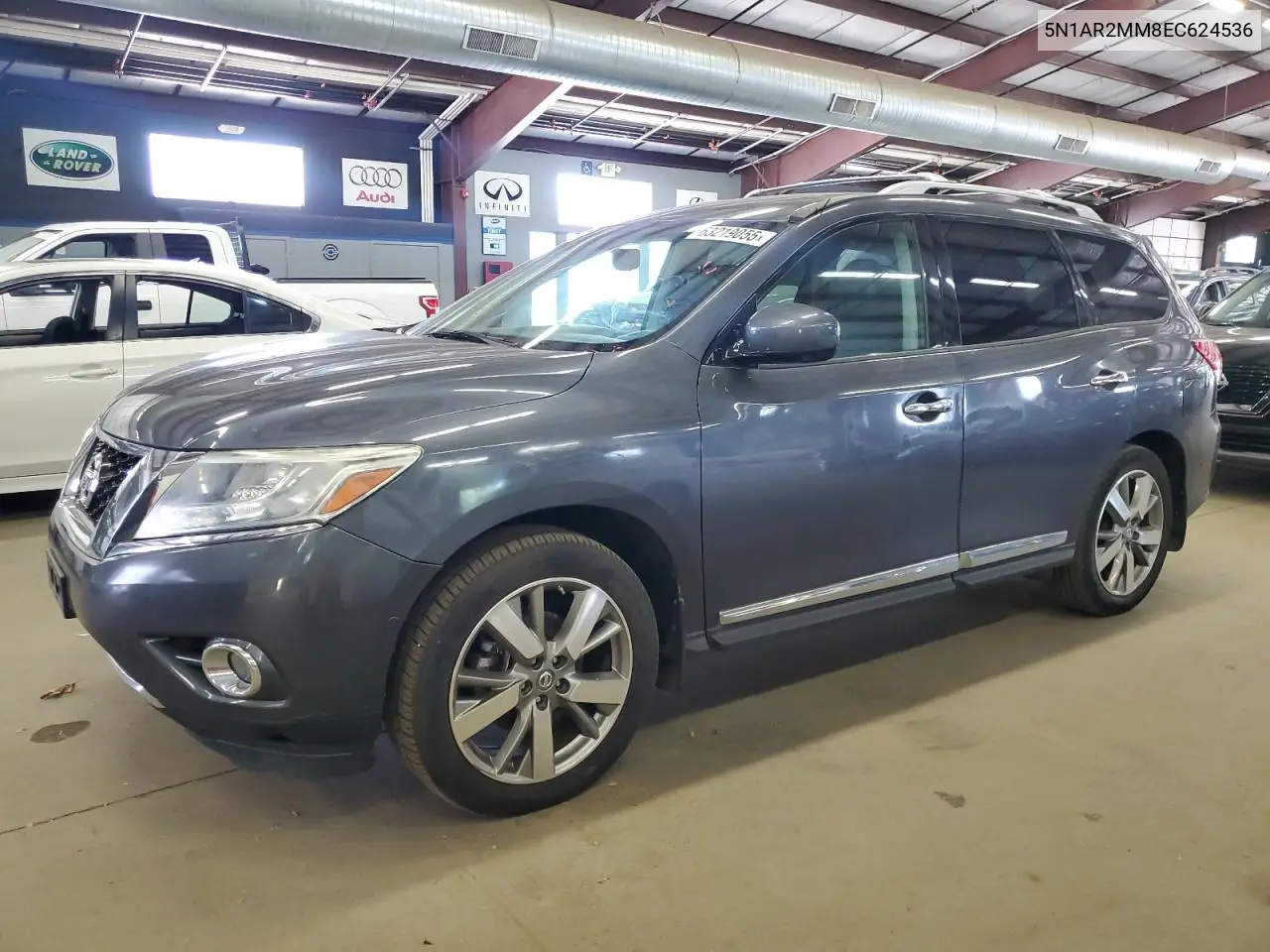 2014 Nissan Pathfinder S VIN: 5N1AR2MM8EC624536 Lot: 63219055