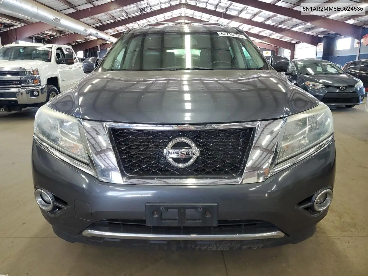 2014 Nissan Pathfinder S VIN: 5N1AR2MM8EC624536 Lot: 63219055