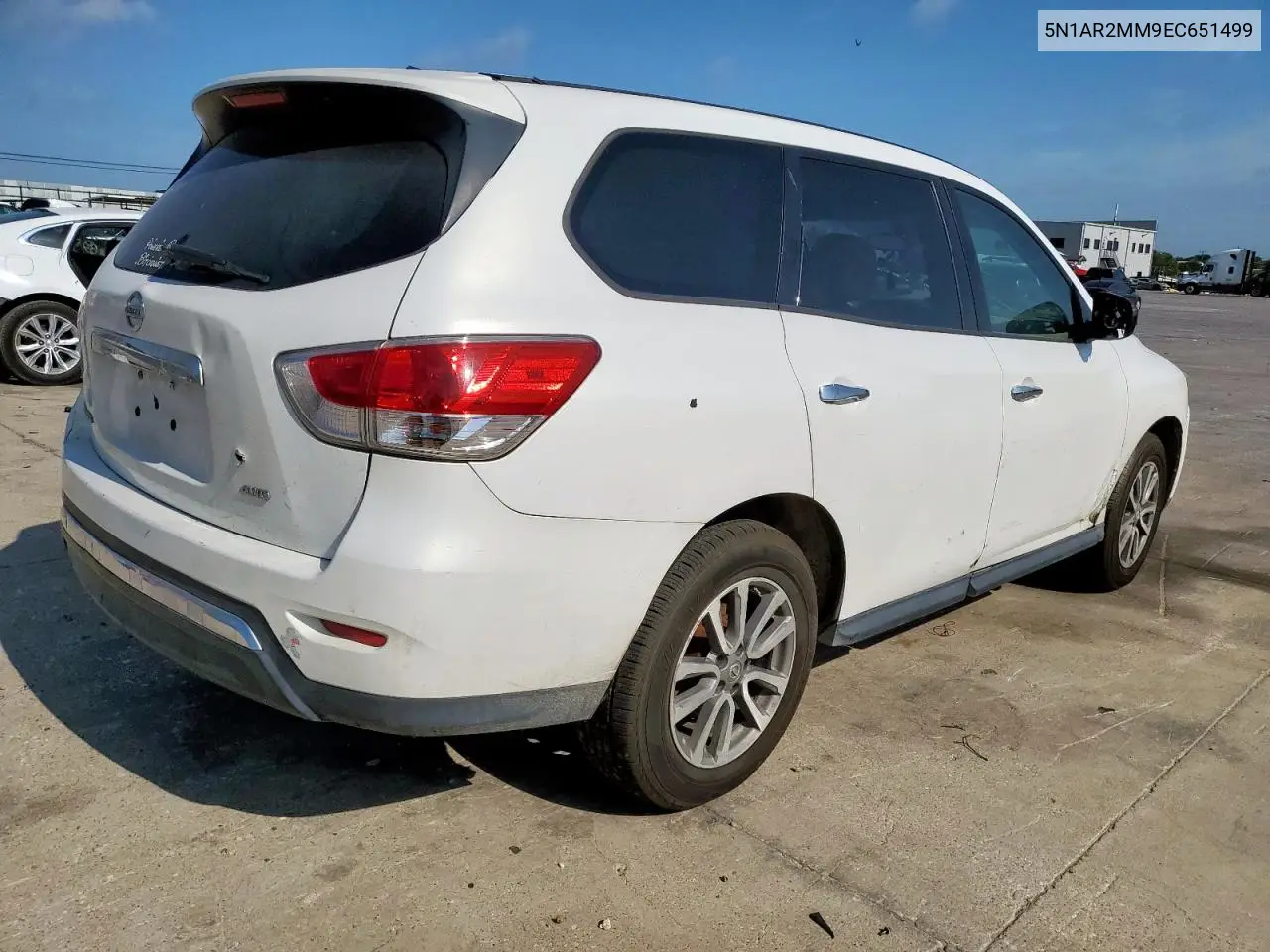 2014 Nissan Pathfinder S VIN: 5N1AR2MM9EC651499 Lot: 66043955