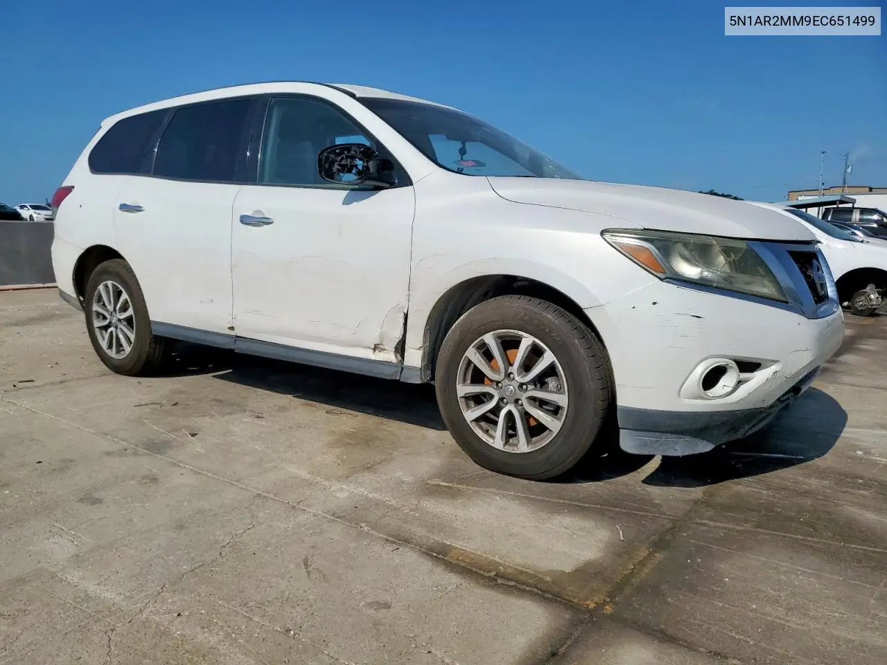 2014 Nissan Pathfinder S VIN: 5N1AR2MM9EC651499 Lot: 66043955