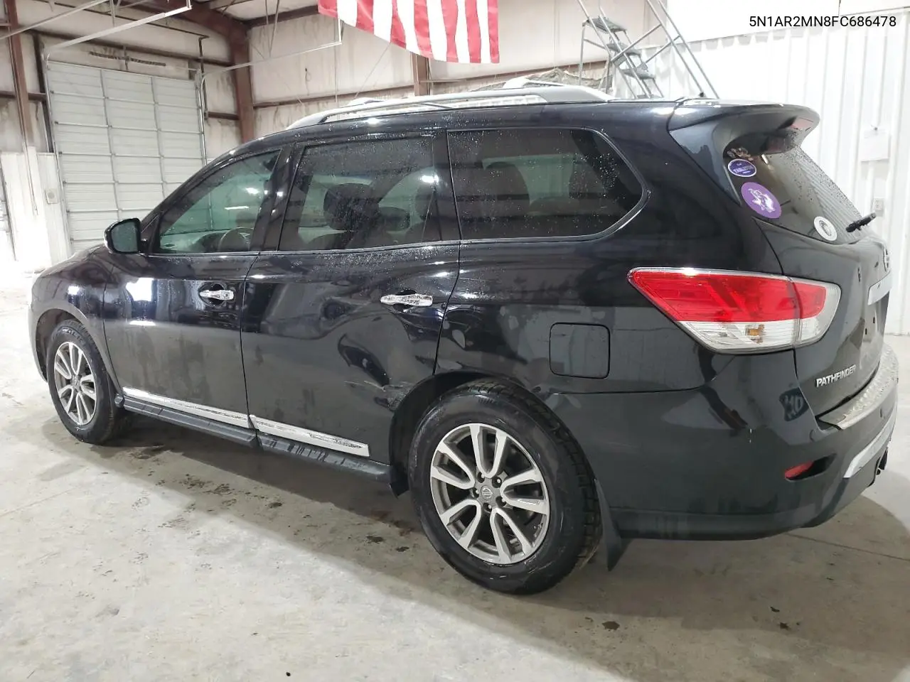 2015 Nissan Pathfinder S VIN: 5N1AR2MN8FC686478 Lot: 47874415