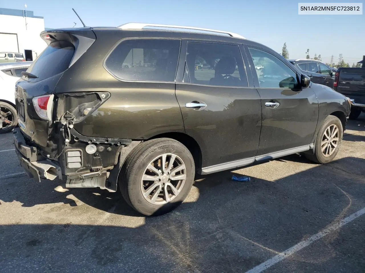 2015 Nissan Pathfinder S VIN: 5N1AR2MN5FC723812 Lot: 50119845
