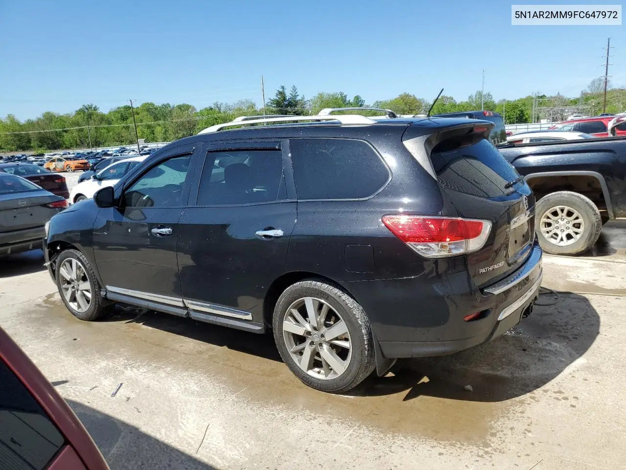 2015 Nissan Pathfinder S VIN: 5N1AR2MM9FC647972 Lot: 54556885