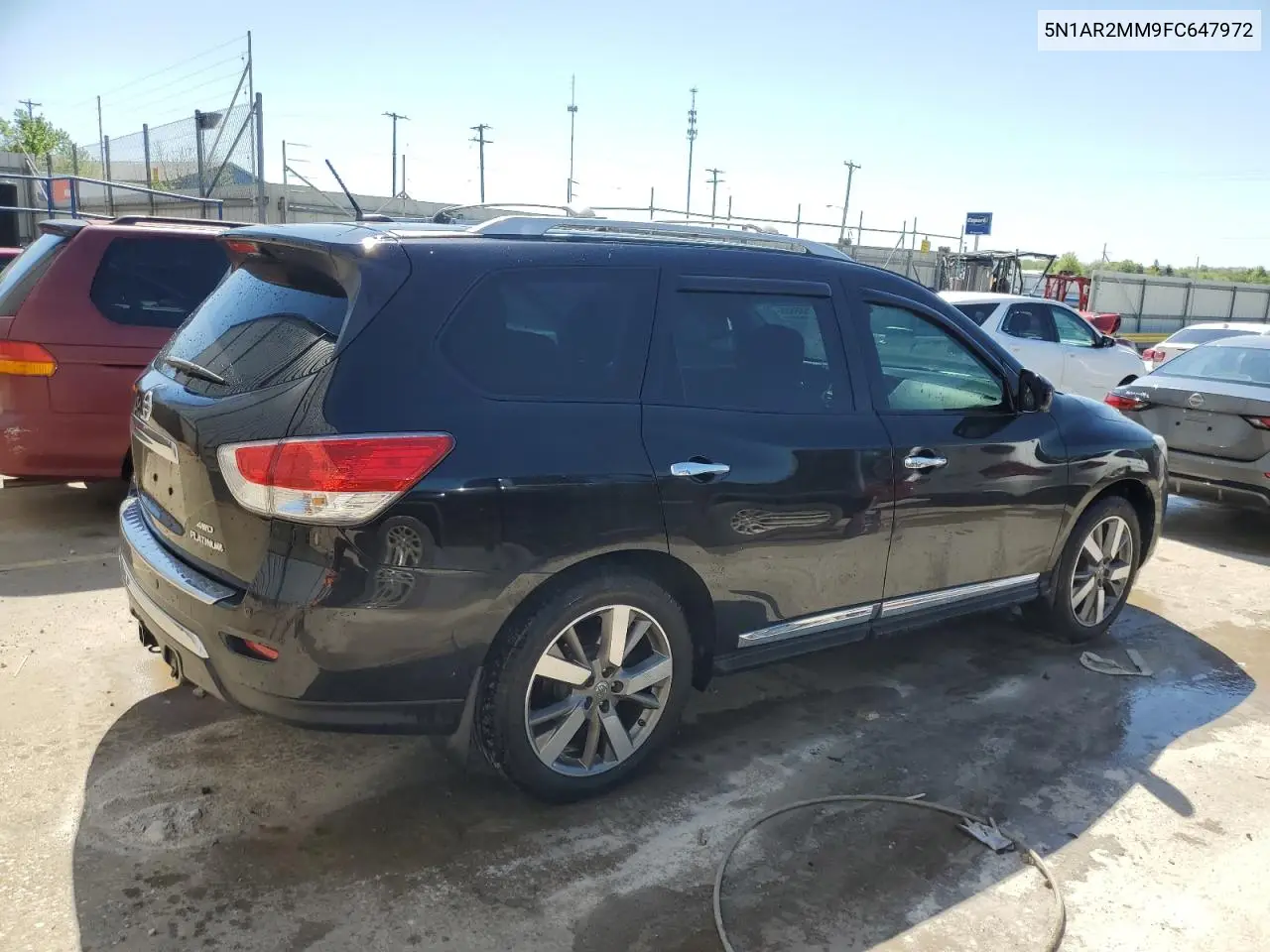 2015 Nissan Pathfinder S VIN: 5N1AR2MM9FC647972 Lot: 54556885