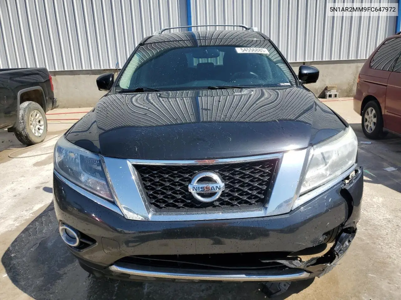 2015 Nissan Pathfinder S VIN: 5N1AR2MM9FC647972 Lot: 54556885