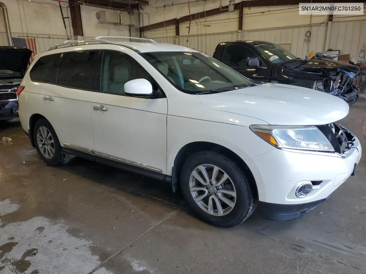 2015 Nissan Pathfinder S VIN: 5N1AR2MN0FC701250 Lot: 59404065