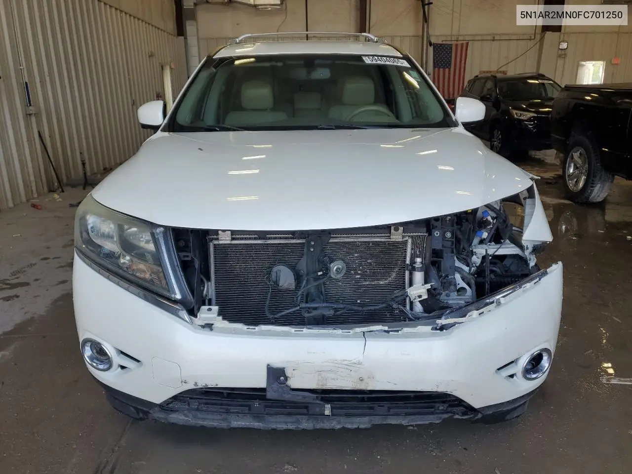 2015 Nissan Pathfinder S VIN: 5N1AR2MN0FC701250 Lot: 59404065