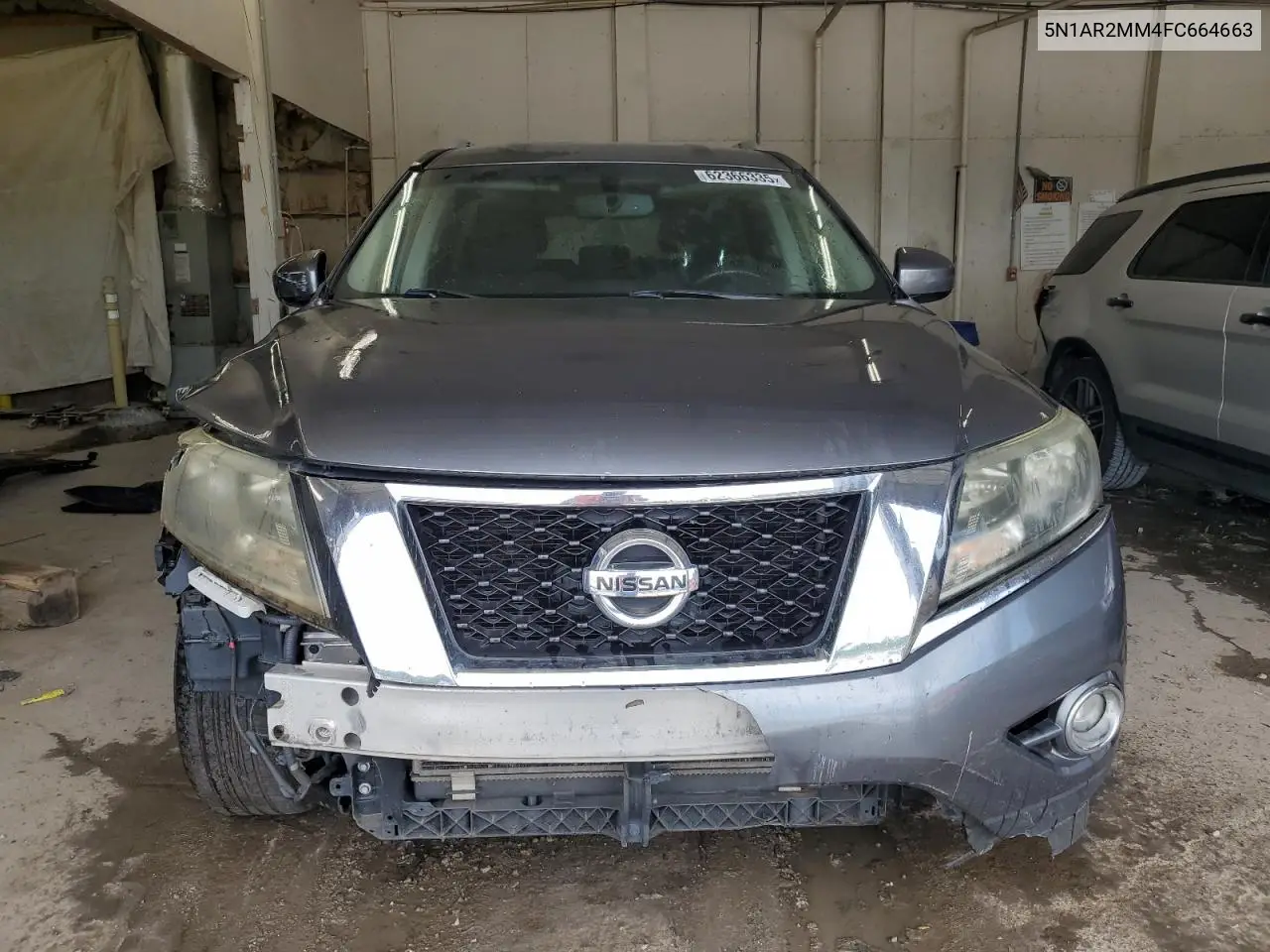 2015 Nissan Pathfinder S VIN: 5N1AR2MM4FC664663 Lot: 62366335