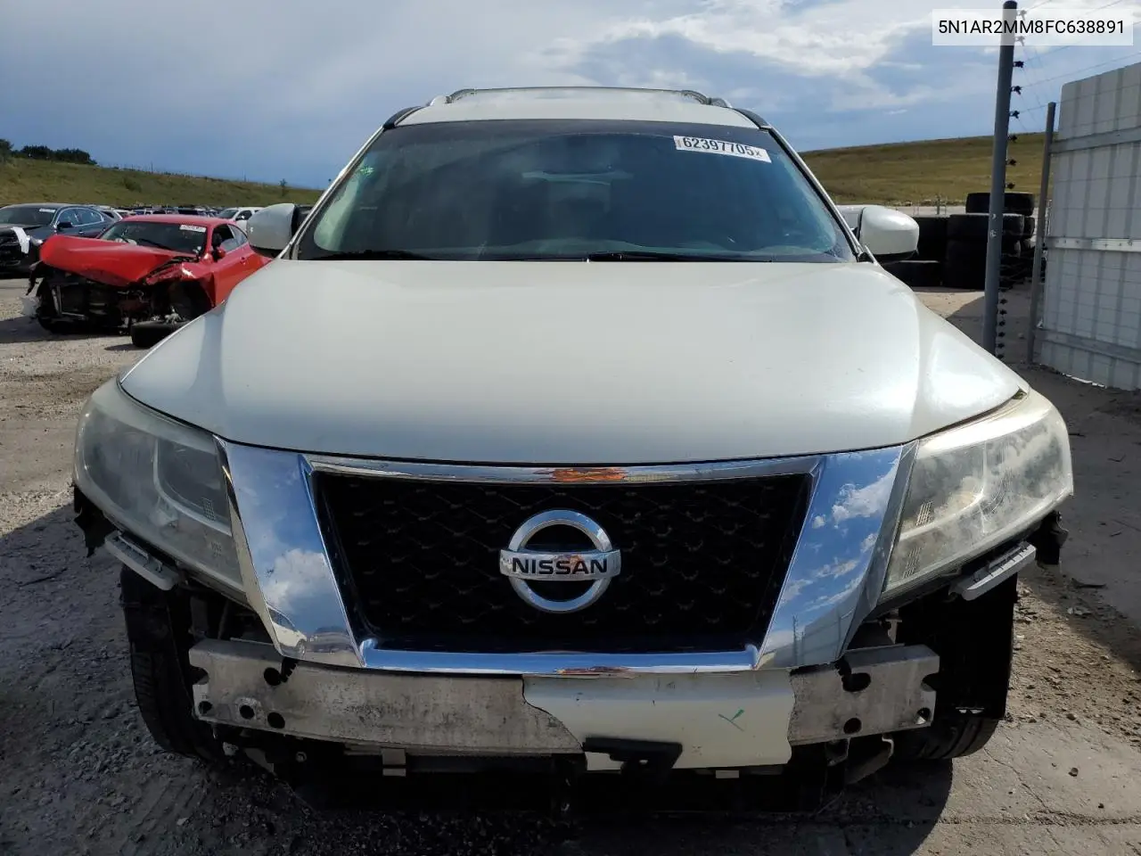 2015 Nissan Pathfinder S VIN: 5N1AR2MM8FC638891 Lot: 62397705