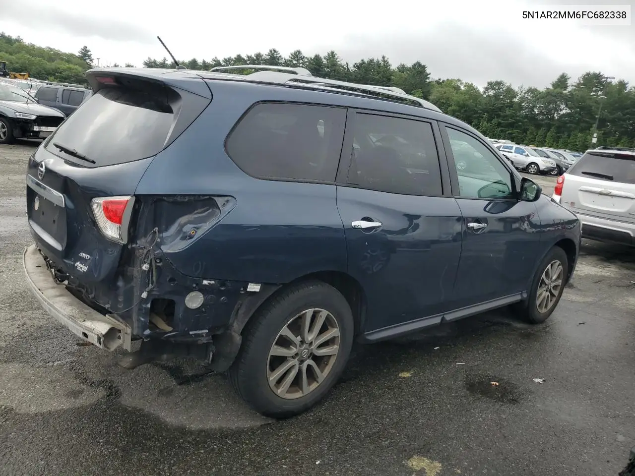 2015 Nissan Pathfinder S VIN: 5N1AR2MM6FC682338 Lot: 62506725