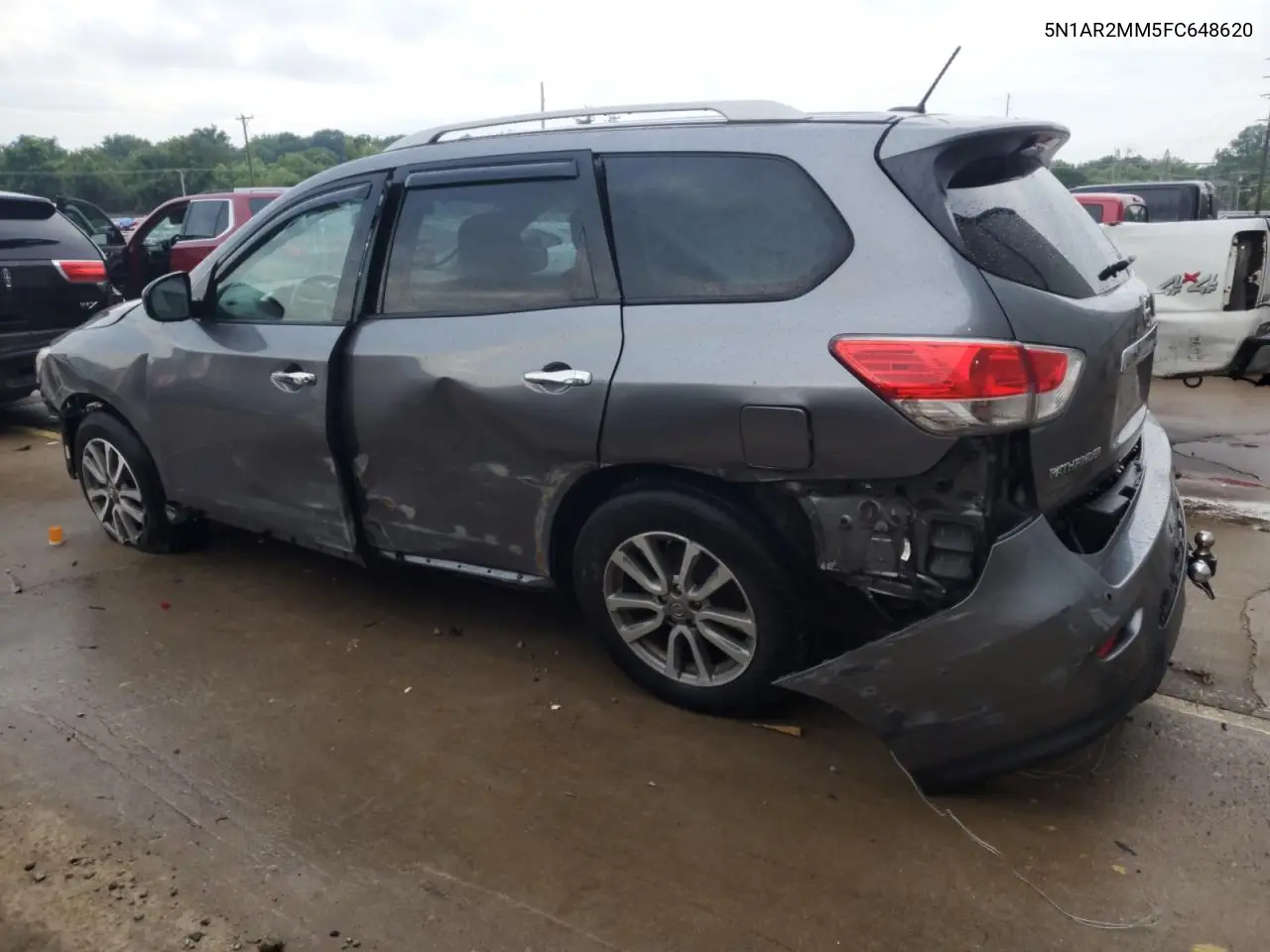 2015 Nissan Pathfinder S VIN: 5N1AR2MM5FC648620 Lot: 62545335