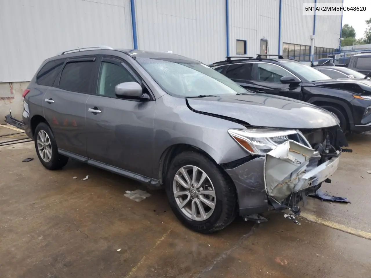 2015 Nissan Pathfinder S VIN: 5N1AR2MM5FC648620 Lot: 62545335