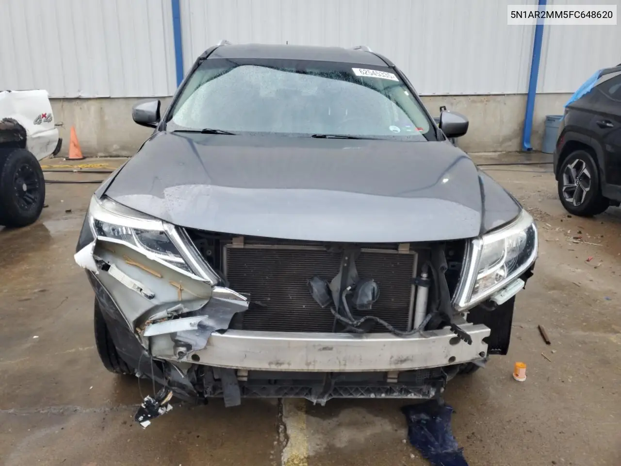 2015 Nissan Pathfinder S VIN: 5N1AR2MM5FC648620 Lot: 62545335