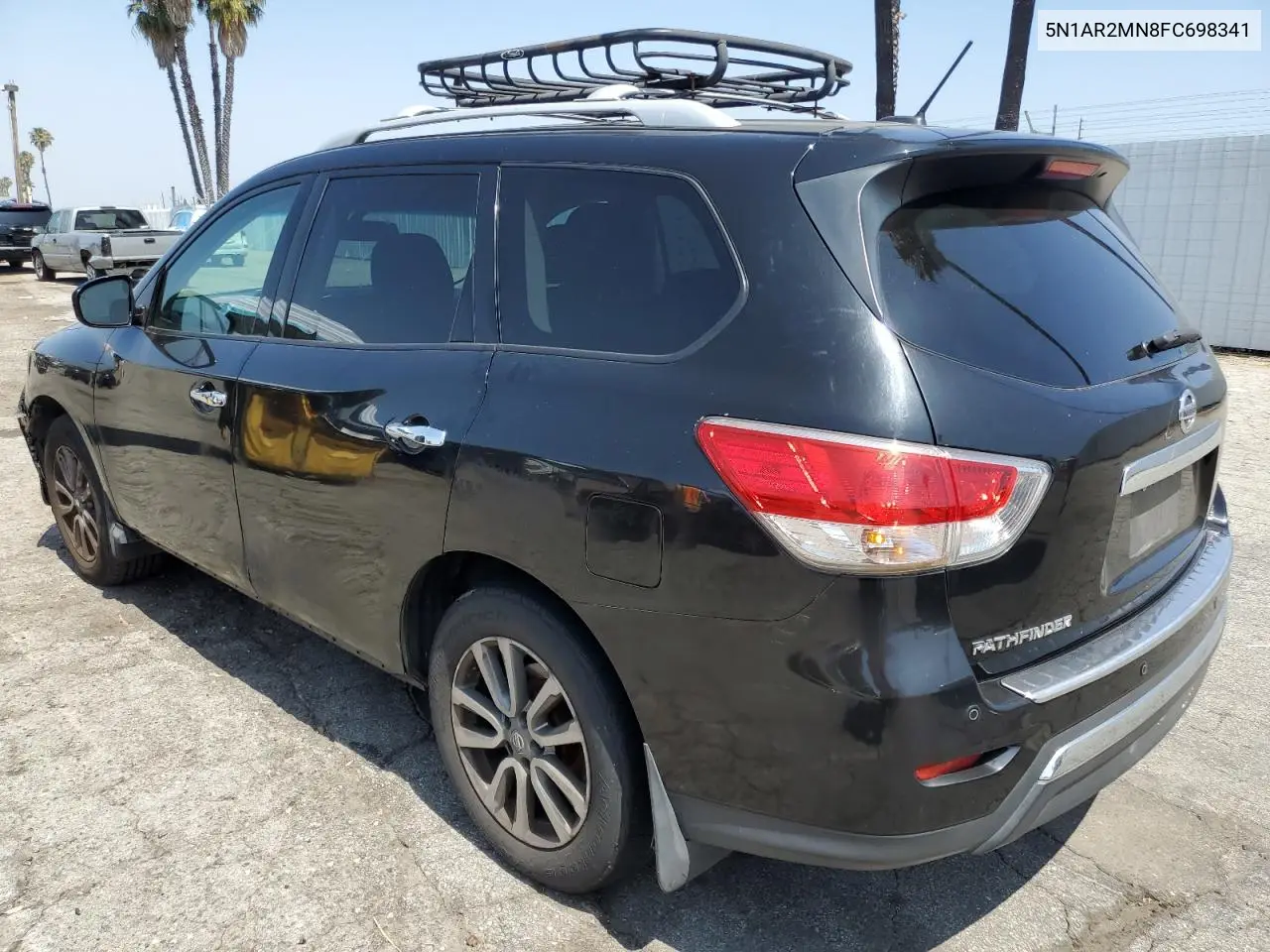 2015 Nissan Pathfinder S VIN: 5N1AR2MN8FC698341 Lot: 62870365