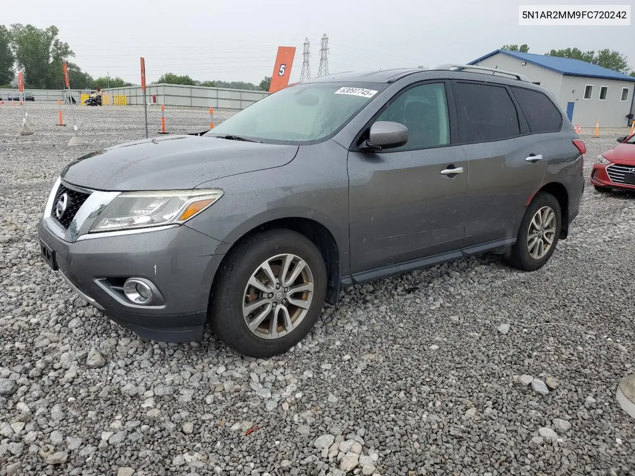 2015 Nissan Pathfinder S VIN: 5N1AR2MM9FC720242 Lot: 63097745