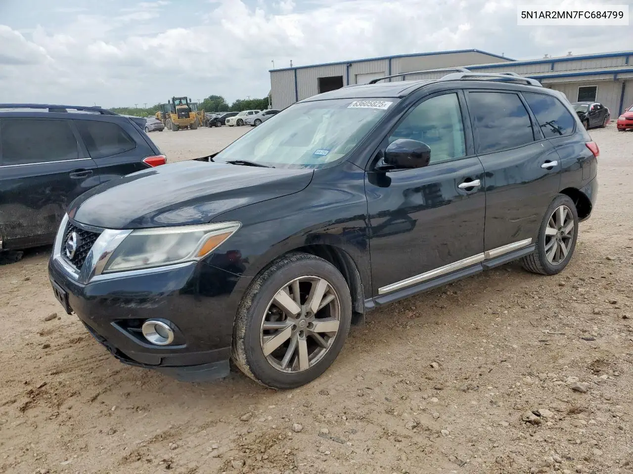 2015 Nissan Pathfinder S VIN: 5N1AR2MN7FC684799 Lot: 63605825