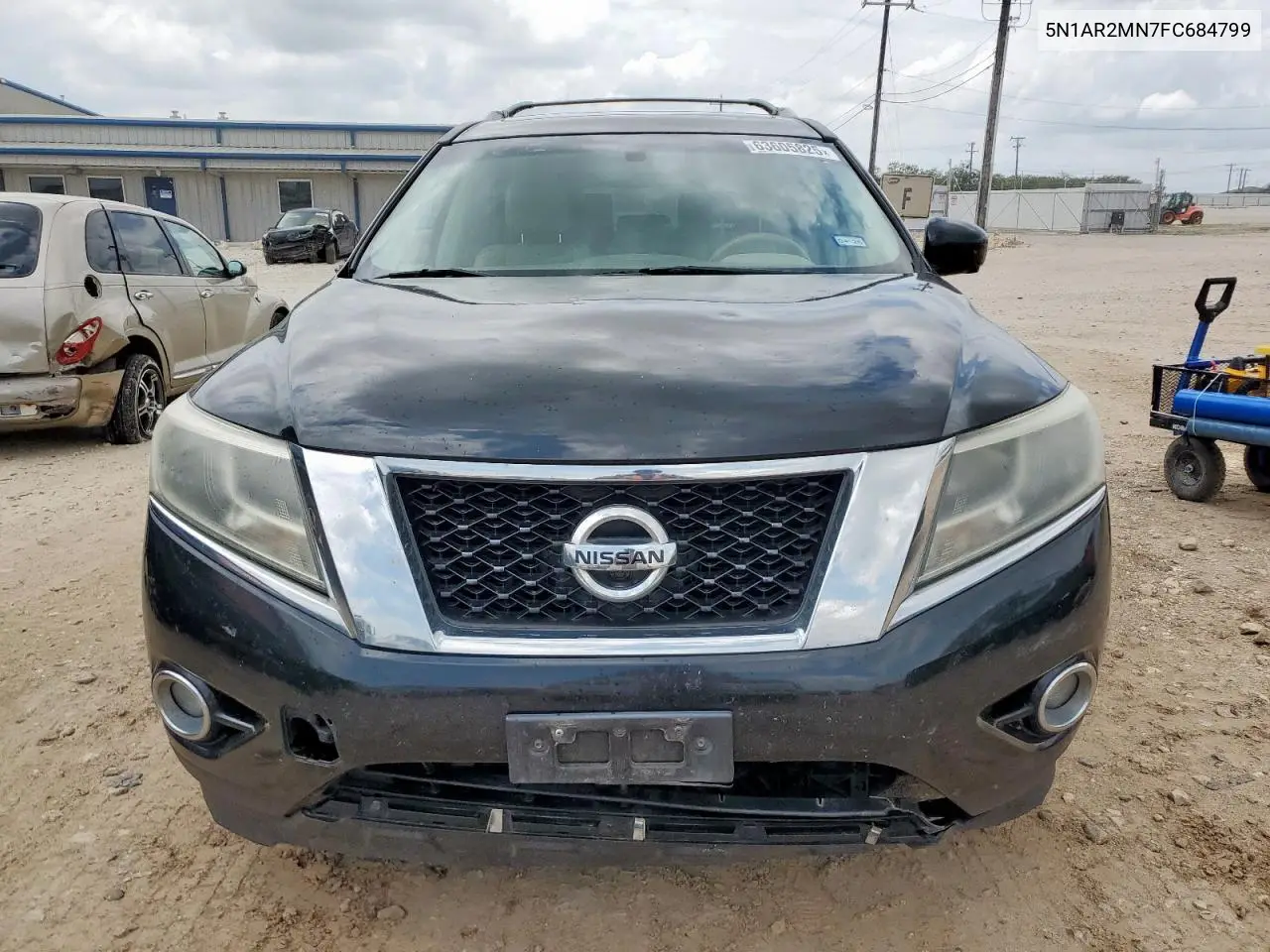 2015 Nissan Pathfinder S VIN: 5N1AR2MN7FC684799 Lot: 63605825