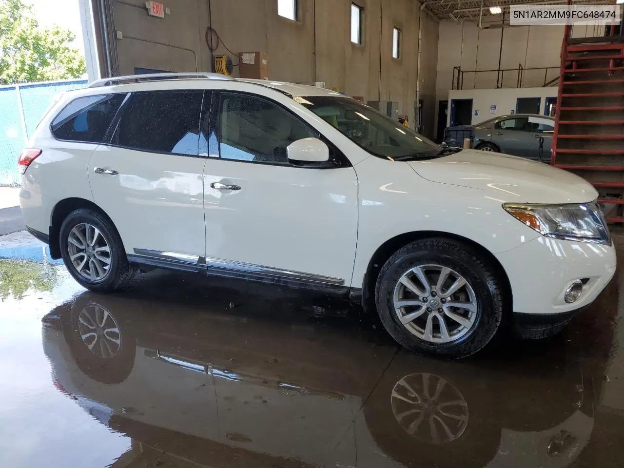 2015 Nissan Pathfinder S VIN: 5N1AR2MM9FC648474 Lot: 63698555