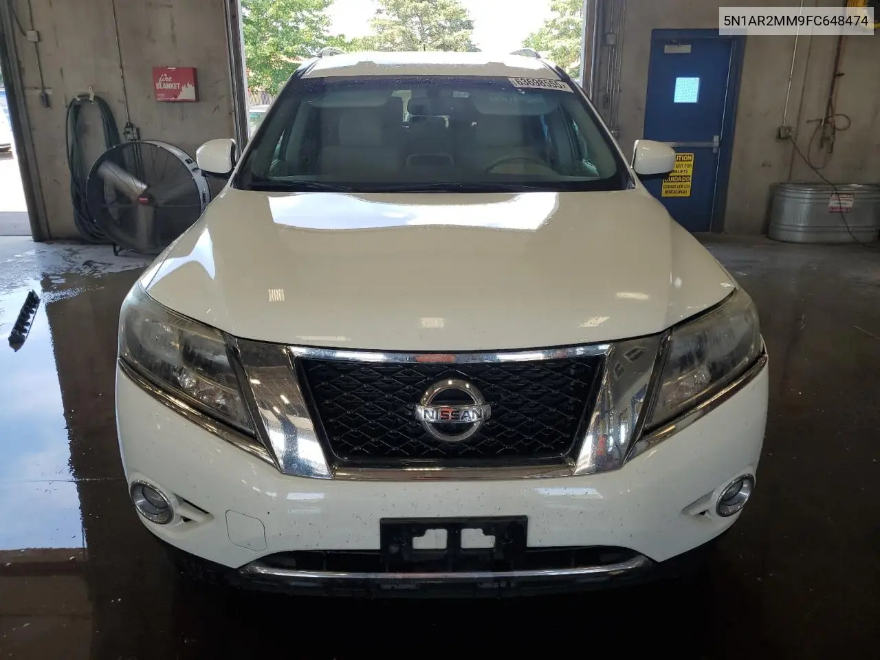 2015 Nissan Pathfinder S VIN: 5N1AR2MM9FC648474 Lot: 63698555