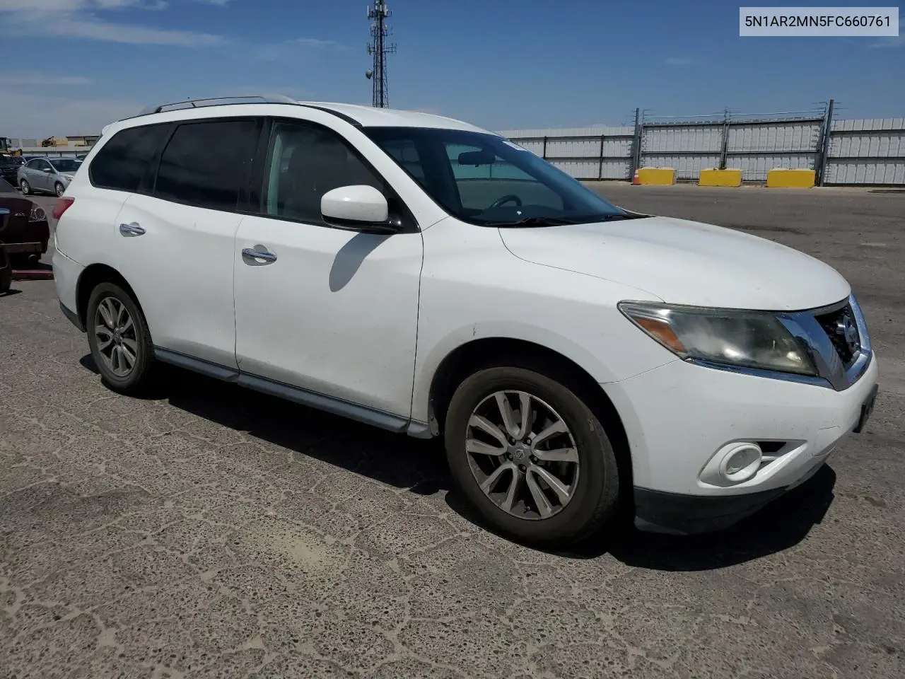 2015 Nissan Pathfinder S VIN: 5N1AR2MN5FC660761 Lot: 63827955