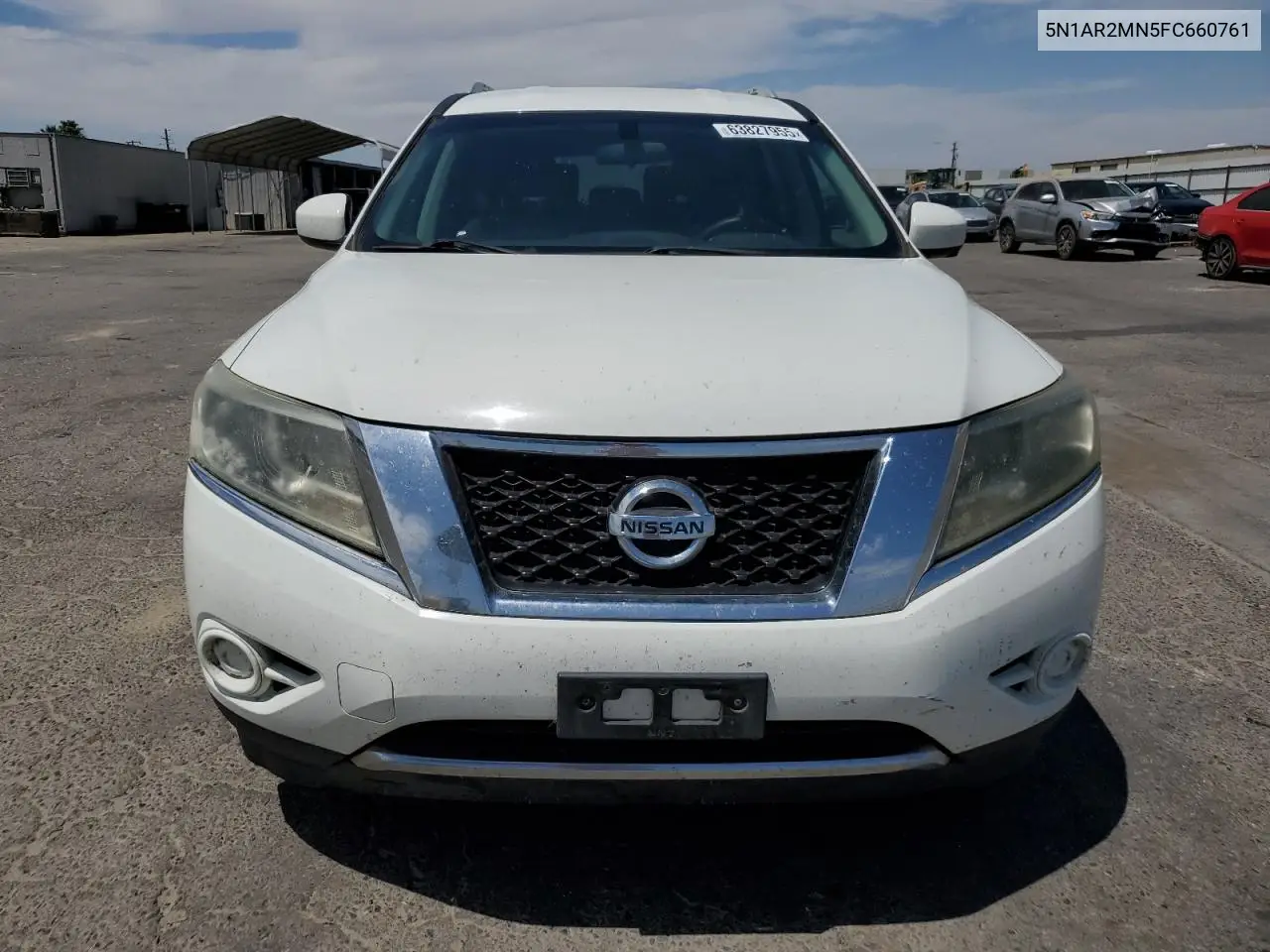 2015 Nissan Pathfinder S VIN: 5N1AR2MN5FC660761 Lot: 63827955