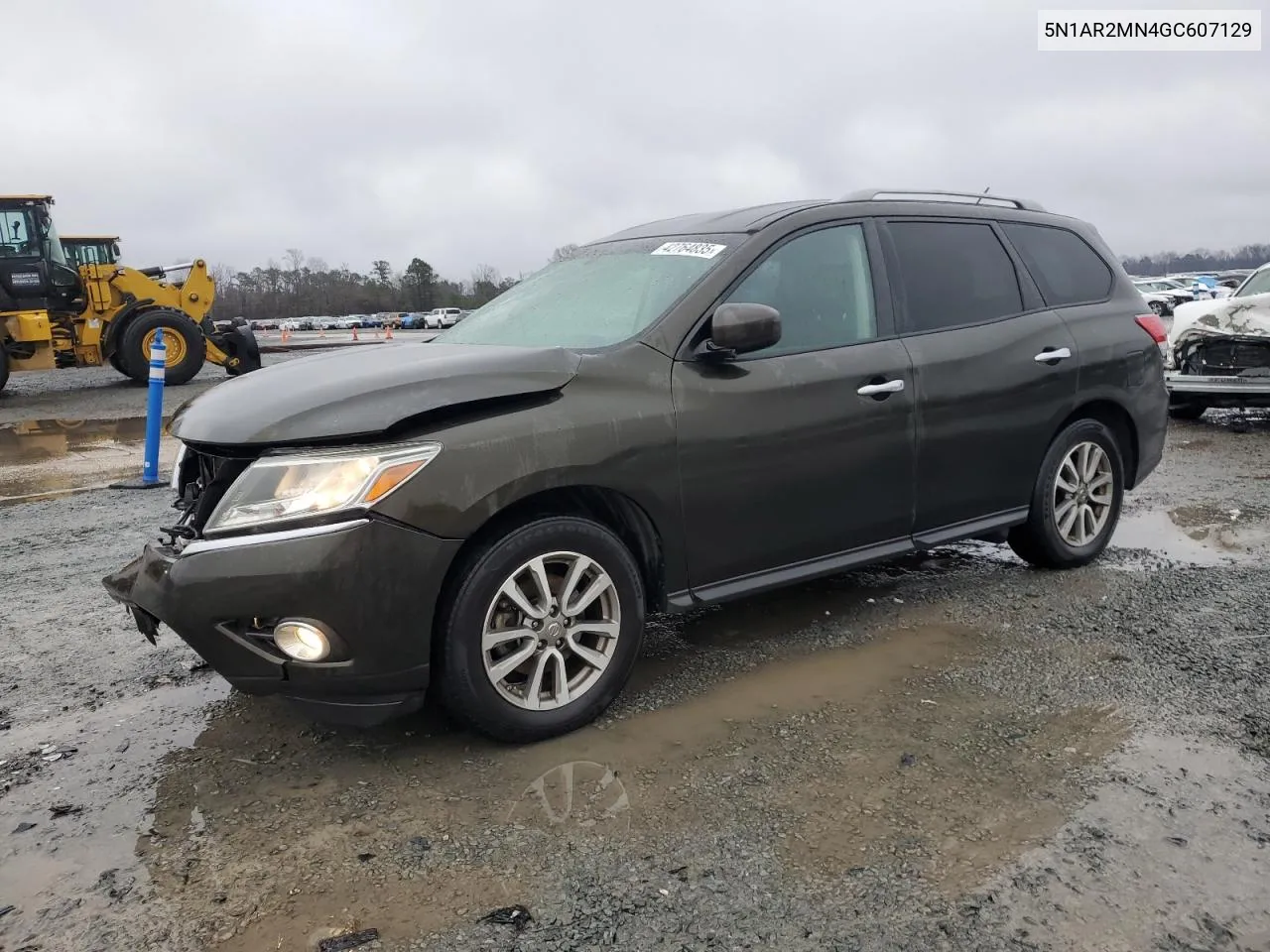 2016 Nissan Pathfinder S VIN: 5N1AR2MN4GC607129 Lot: 42764835