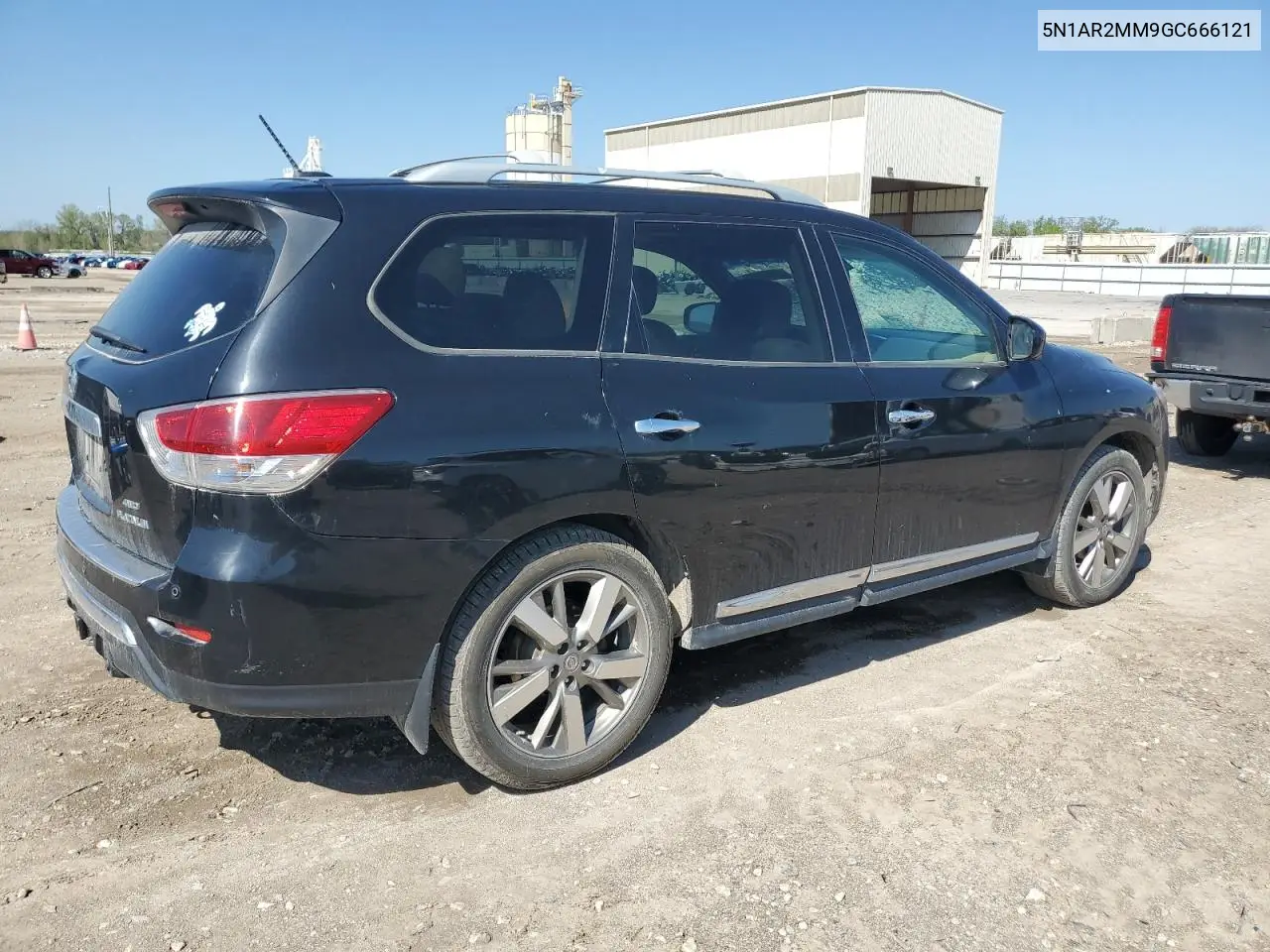2016 Nissan Pathfinder S VIN: 5N1AR2MM9GC666121 Lot: 53886955