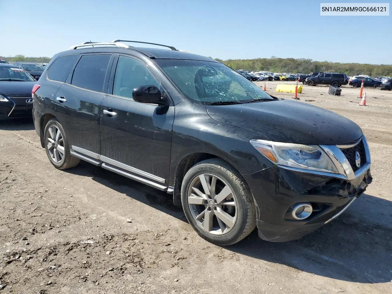 2016 Nissan Pathfinder S VIN: 5N1AR2MM9GC666121 Lot: 53886955