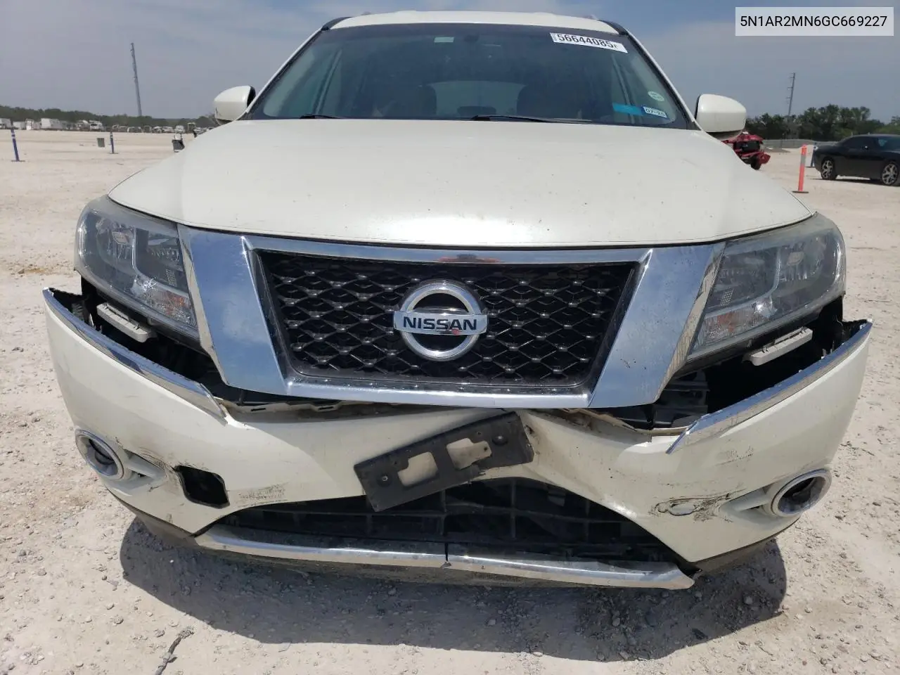 2016 Nissan Pathfinder S VIN: 5N1AR2MN6GC669227 Lot: 56644085