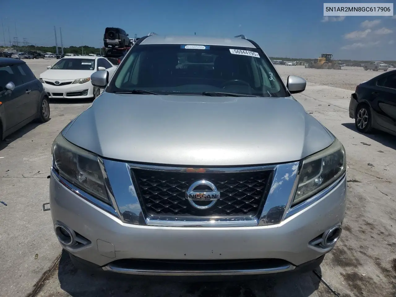 2016 Nissan Pathfinder S VIN: 5N1AR2MN8GC617906 Lot: 56944195
