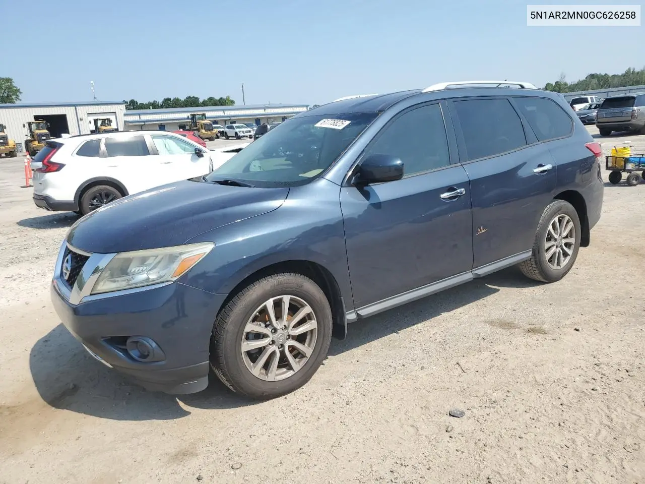 2016 Nissan Pathfinder S VIN: 5N1AR2MN0GC626258 Lot: 61778825