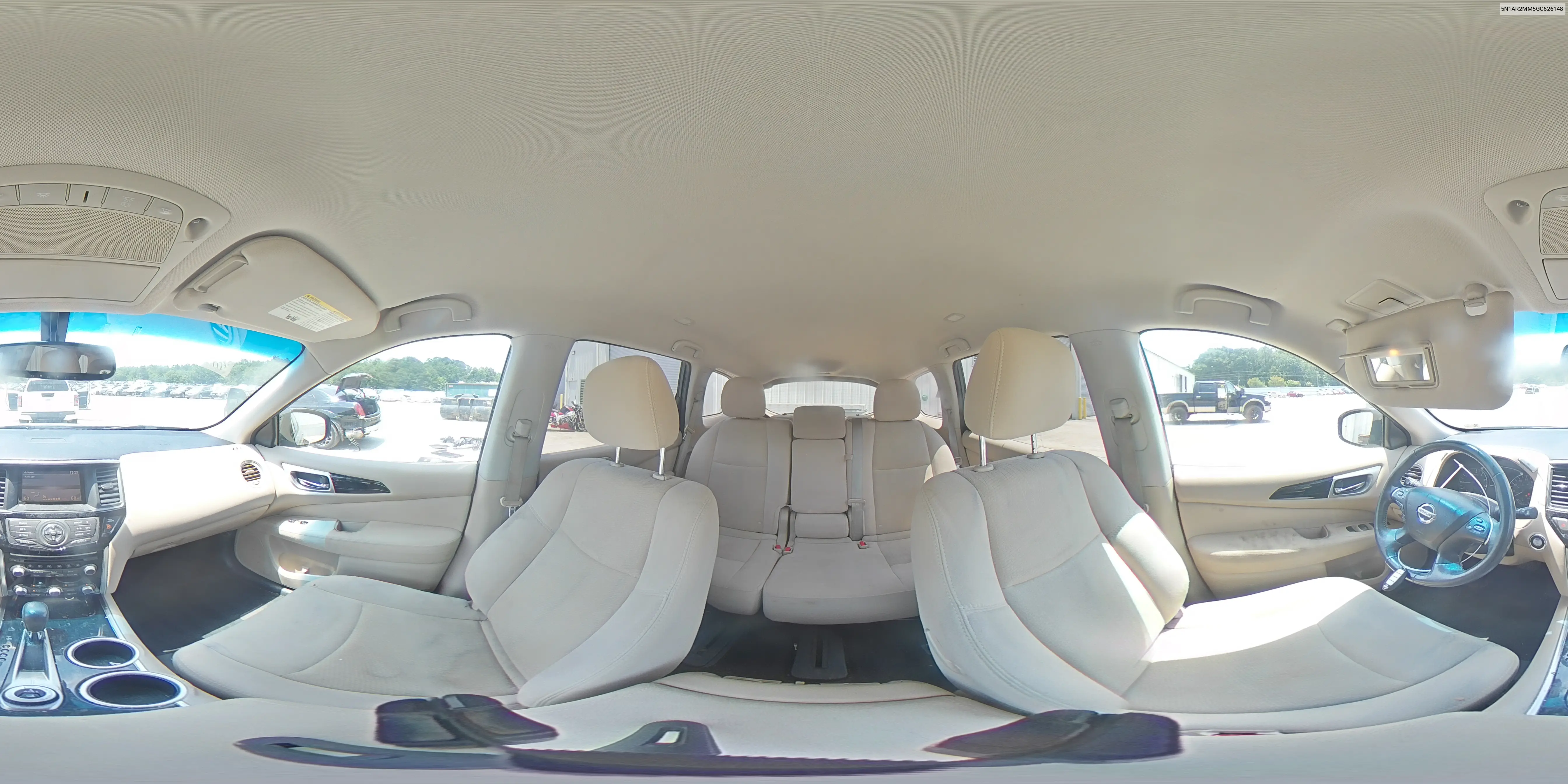 2016 Nissan Pathfinder S VIN: 5N1AR2MM5GC626148 Lot: 61917125
